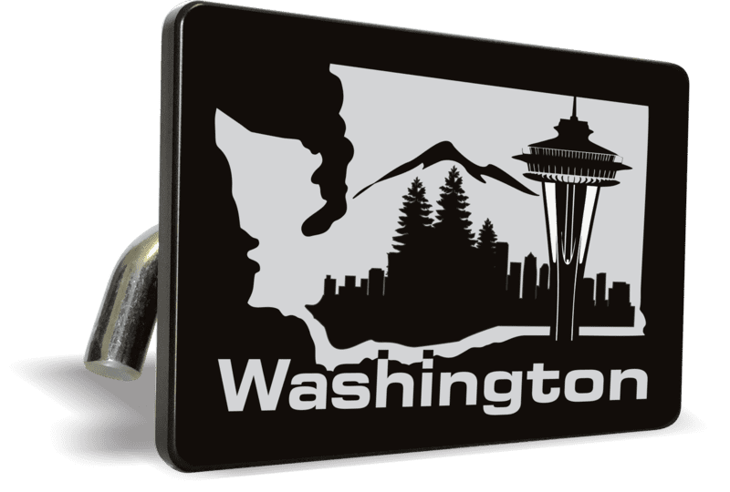 Washington State - Trailer Hitch Cover